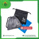 Túi vải dây rút mini
