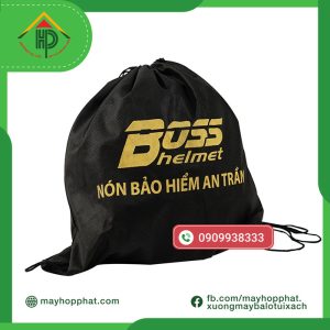 Túi vải dây rút đựng nón bảo hiểm