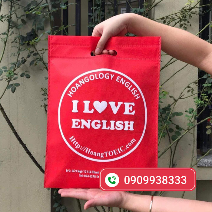 Túi vải hạt xoài quà tặng