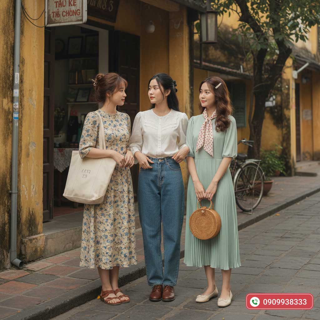 Túi Xách Vải Không Dệt Phong Cách Vintage – Xu Hướng Bao Bì Xanh Thời Thượng - Ảnh 4