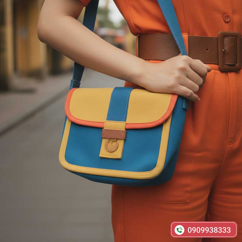 Túi Xách Vải Không Dệt Phong Cách Retro – Khi Sống Xanh Gặp Gỡ Thời Trang Cổ Điển - Ảnh 2