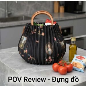 Túi Accordion Vải Không Dệt: Sự Kết Hợp Hoàn Hảo Giữa Nghệ Thuật Xếp Ly Và Thời Trang Bền Vững
