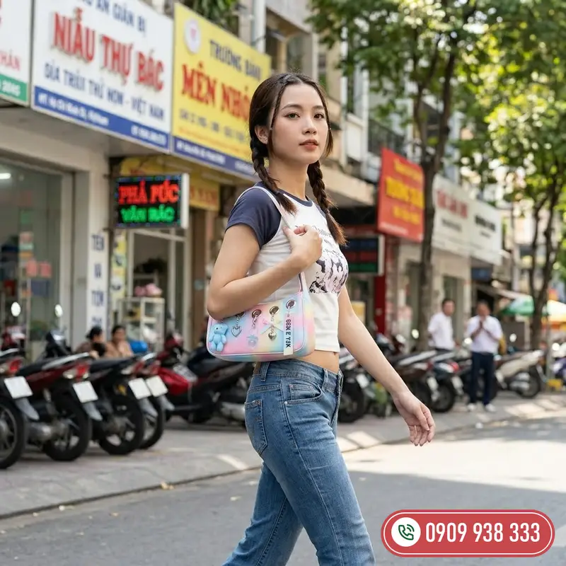 Túi không dệt Sugar-Rush: Xu Hướng Túi Vải Không Dệt Phong Cách Y2K Cho Gen Z 🍭