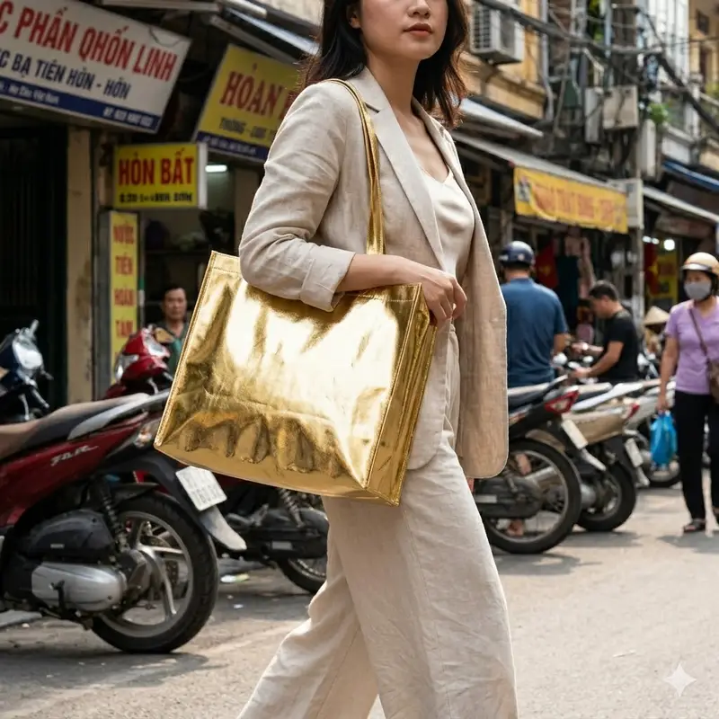 Túi Phủ Metallic