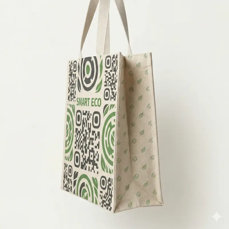 Túi Smart Eco: Giải Pháp Bao Bì Tương Tác Tích Hợp Công Nghệ AR/QR