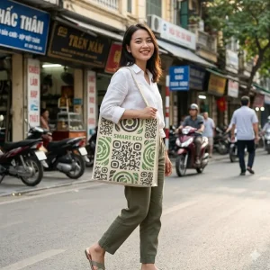 Túi Smart Eco: Giải Pháp Bao Bì Tương Tác Tích Hợp Công Nghệ AR/QR