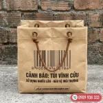 Túi Vải Không Dệt Phong Cách Paper-Bag Aesthetic: Giao Diện Túi Giấy, Độ Bền "Vĩnh Cửu" 🛍️