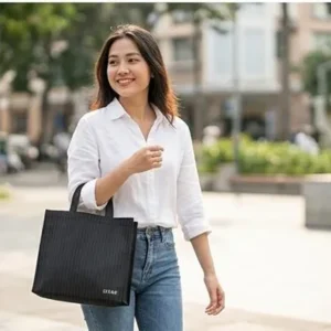 Túi Hột Xoài Không Dệt Pattern Minimalist