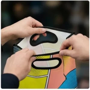 Túi không dệt hột xoài họa tiết Pop Art