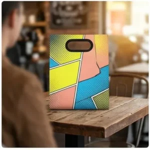 Túi không dệt hột xoài họa tiết Pop Art