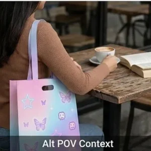 Túi vải không dệt hột xoài Y2K Aesthetic