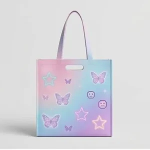 Túi vải không dệt hột xoài Y2K Aesthetic