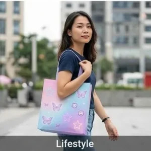 Túi vải không dệt hột xoài Y2K Aesthetic