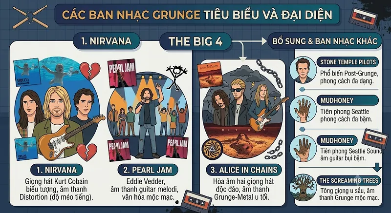 Grunge là gì? Tìm hiểu lịch sử và phong cách Grunge thập niên 90 - grunge Grunge là gì? Tìm hiểu lịch sử và phong cách Grunge thập niên 90 - grunge