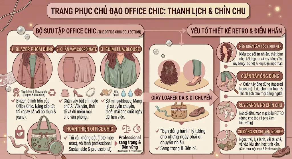 Office Chic: Bí Quyết Phối Đồ Công Sở Hiện Đại, Thanh Lịch Office Chic: Bí Quyết Phối Đồ Công Sở Hiện Đại, Thanh Lịch