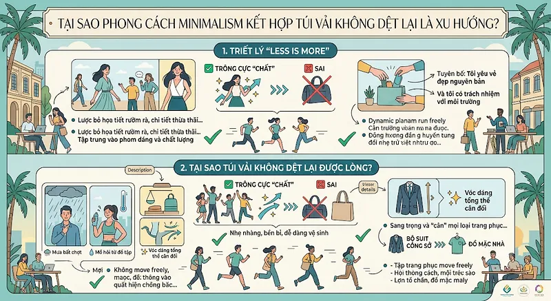 Phối đồ phong cách Minimalism Phối đồ phong cách Minimalism