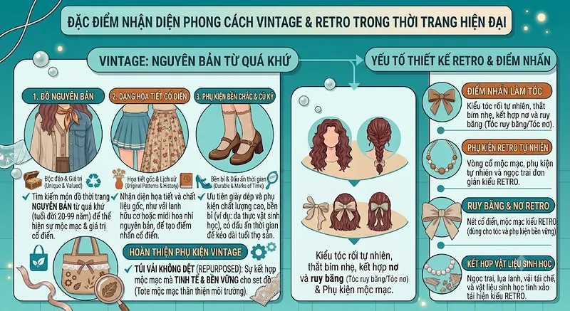 Phối đồ phong cách Vintage & Retro với túi vải không dệt thời thượng - Phối đồ phong cách Vintage & Retro Phối đồ phong cách Vintage & Retro với túi vải không dệt thời thượng - Phối đồ phong cách Vintage & Retro