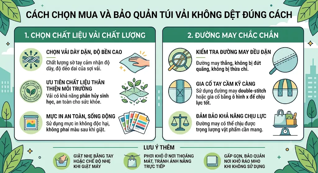 Túi vải không dệt dáng gập gọn Túi vải không dệt dáng gập gọn